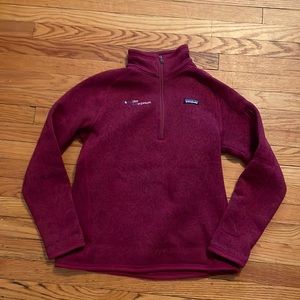 Patagonia quarter zip pullover